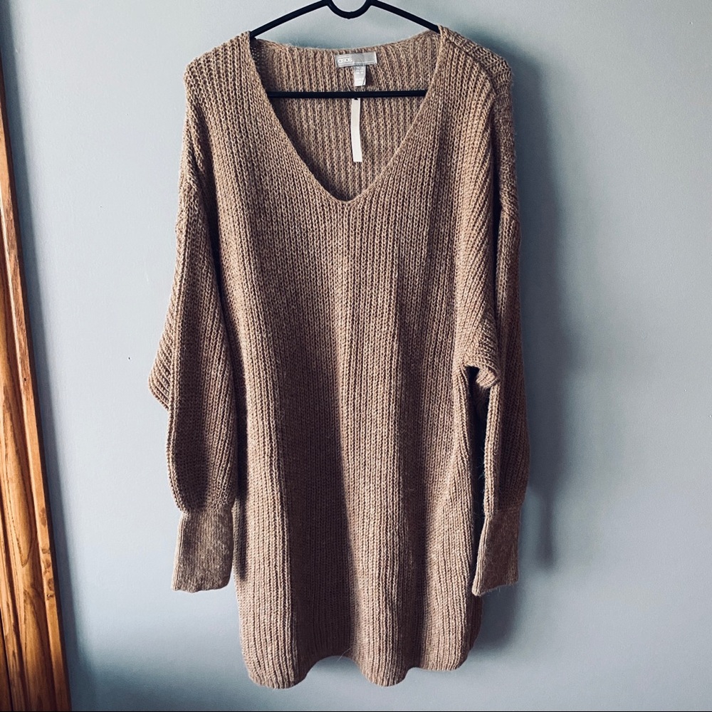 ASOS v-neck sweater dress